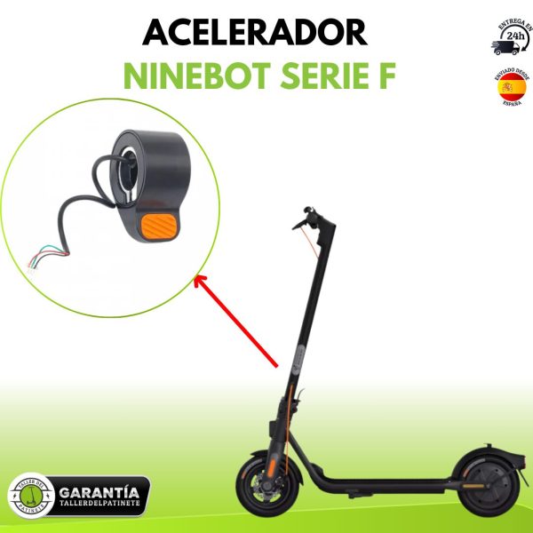 ACELERADOR NINEBOT SERIE F