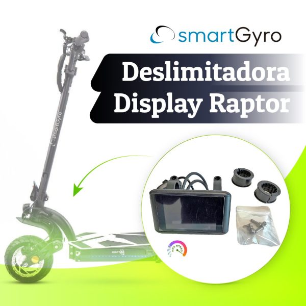 Deslimitar Trucar Display Smartgyro Raptor Homologado