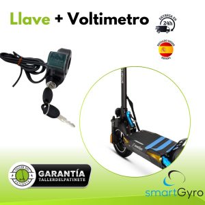 Llave + Voltimetro smartgyro