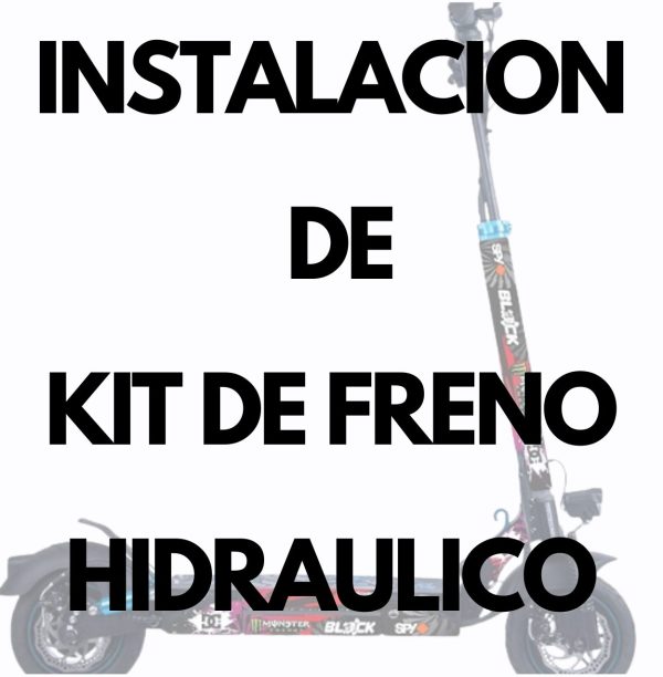 INSTALACIÓN DE KIT DE FRENO HIDRAULICO