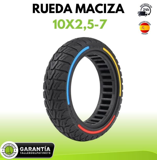 Rueda Maciza Xiaomi mi4  10X2,5 -7