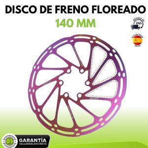 DISCO DE FRENO FLOREADO 140 MM