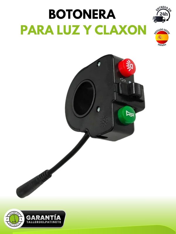 BOTONERA PARA LUZ Y CLAXON