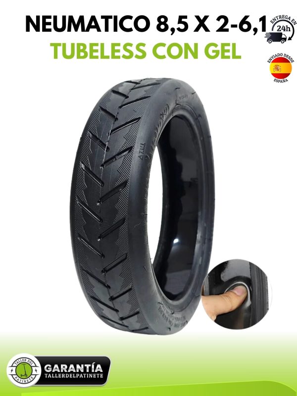 NEUMATICO 8,5 X 2-6,1 TUBELESS EN GEL