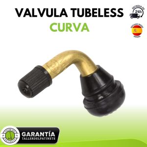 valvula curva tubelessvalvula curva tubeless