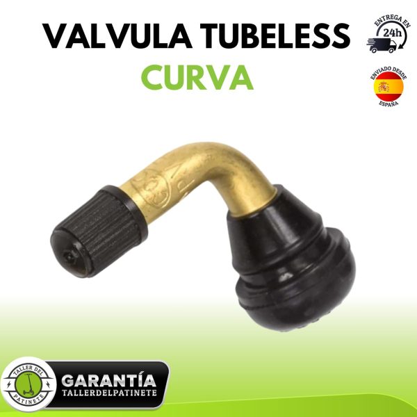 valvula curva tubelessvalvula curva tubeless