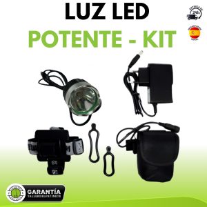 luz led potente - kit