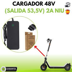 Cargador 48V (salida 53,5v) 2A NIU