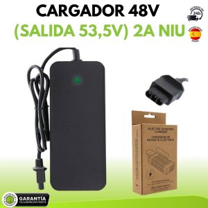 Cargador 48V (salida 53,5v) 2A NIU