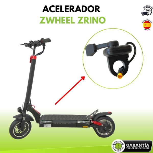 Acelerador Patinete Electrico Zwheel ZRINO/T4