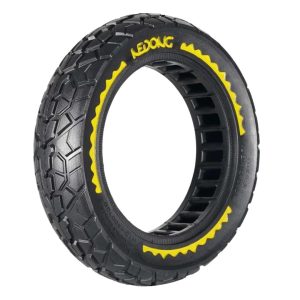 Rueda Maciza Zwheel Zfox Max Amarilla 10 X 2,5 - 6,5 OFFroad