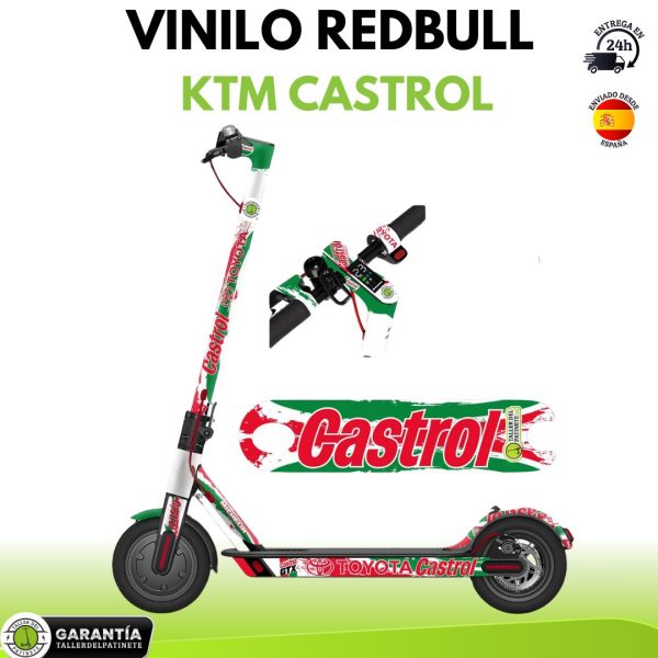 VINILO REDBULL KTM CASTROL