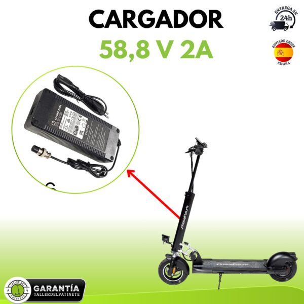 Cargador 58,8V 2A conector