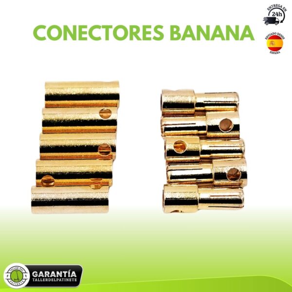 CONECTORES BANANA