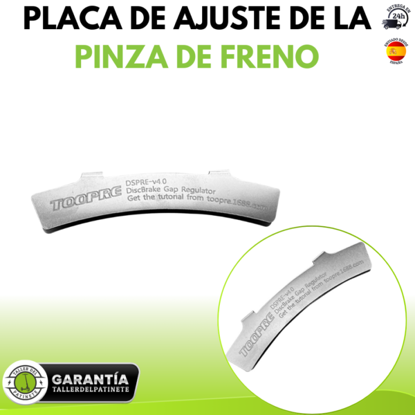 Placa de ajuste de la pinza de freno