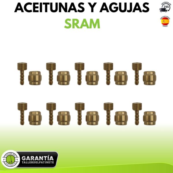 Aceitunas y Agujas de Freno SRAM