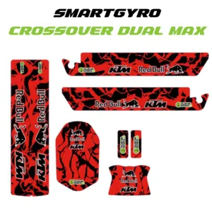 Vinilo CROSSOVER DUAL MAX rojo