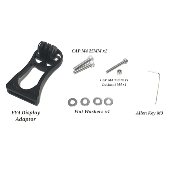 Adaptador Negro para pantalla LCD EY4 de Carbonrevo V1
