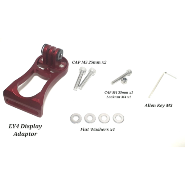 Adaptador rojo para pantalla LCD EY4 de Carbonrevo V1