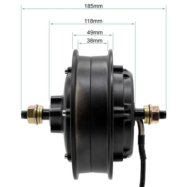 Motor 48V 1000W Trasero Kukirin G2 Master - Smartgyro Ryder2