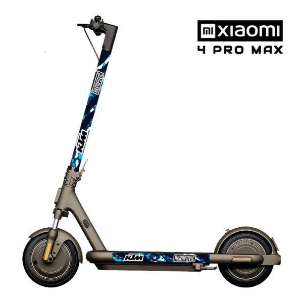Vinilo Blue KTM para Xiaomi 4 PRO 4 PRO MAX