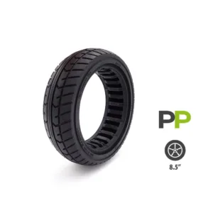 Neumático lleno con goma blanda compatible con patinete eléctrico Dualtron Mini Pop y Togo, rueda antipinchazos