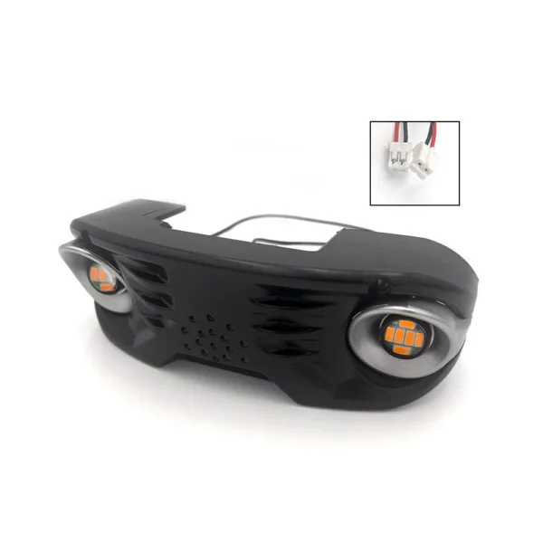 Cubierta frontal con intermitentes LED delanteros para patinete eléctrico Dualtron Pop, repuesto original