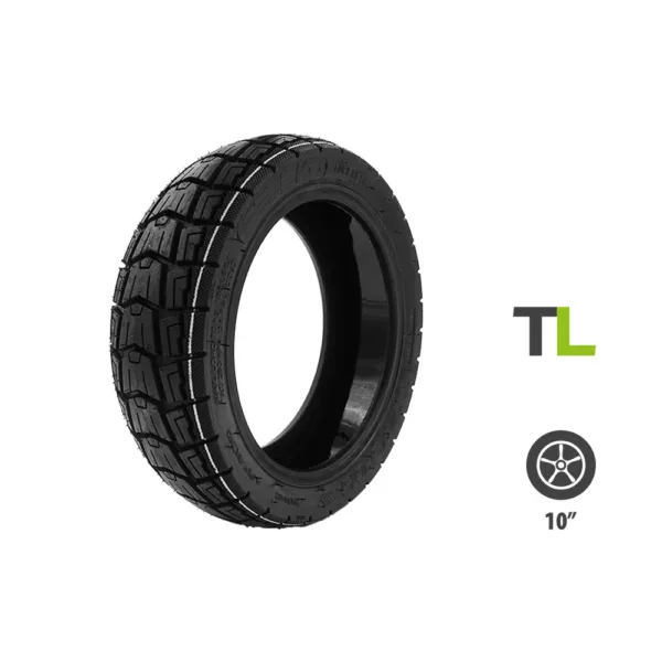 Neumático tubeless 10x2.75-6.5 con gel antipinchazos para Urbanglide E-Cross