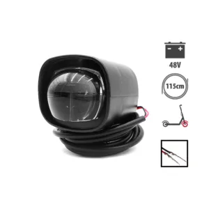 Faro delantero LED original para patinete eléctrico Dualtron Togo 48V