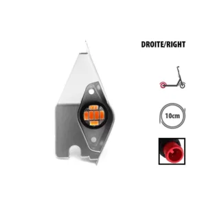 Plástico trasero derecho con LED para patinete eléctrico Dualtron Togo