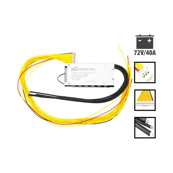 BMS original para batería 72V 40A de patinete eléctrico Dualtron Thunder 2