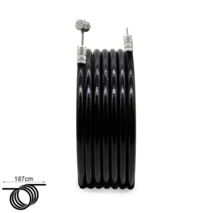 Cable de freno mecánico compatible con patinete eléctrico HIKERBOY FOXTROT PLUS, recambio resistente y preciso
