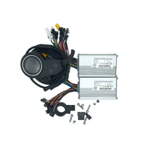 Kit JP Dual Motor 48V 35Ah con controladoras, cable bus y pantalla display