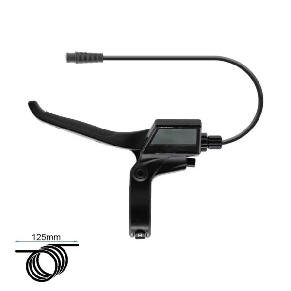 Maneta de freno izquierda con hall y pantalla LCD para Ecoxtrem