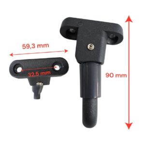 Caballete negro compatible con Xiaomi Mi4 Lite primera generación