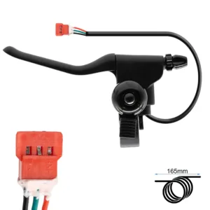 Maneta de freno izquierda con timbre para Smartgyro Z-one, Zwheel E9T y Urbanglide 350CT