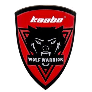 Emblema 5x7cm para mástil de patinete eléctrico Kaabo Wolf Warrior 11