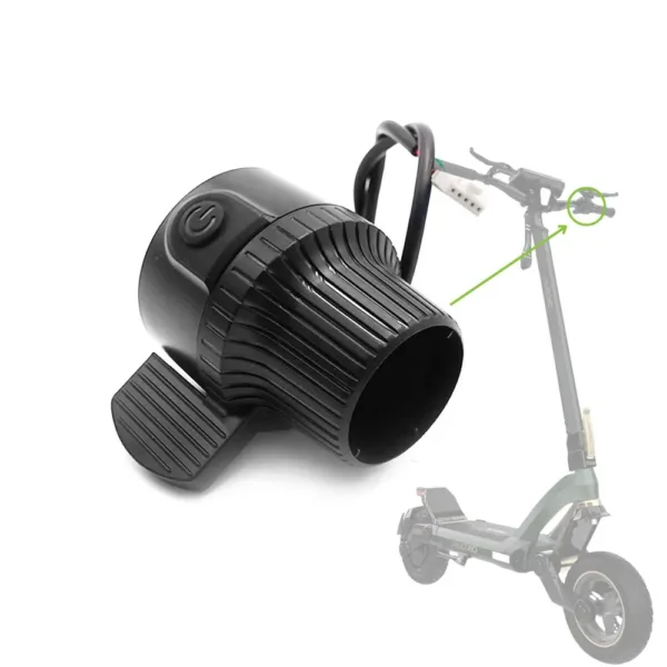 Acelerador original de gatillo para patinete eléctrico Cecotec Bongo Serie Z.