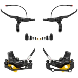 Kit de frenos hidráulicos Nutt de 4 pistones para patinete eléctrico
