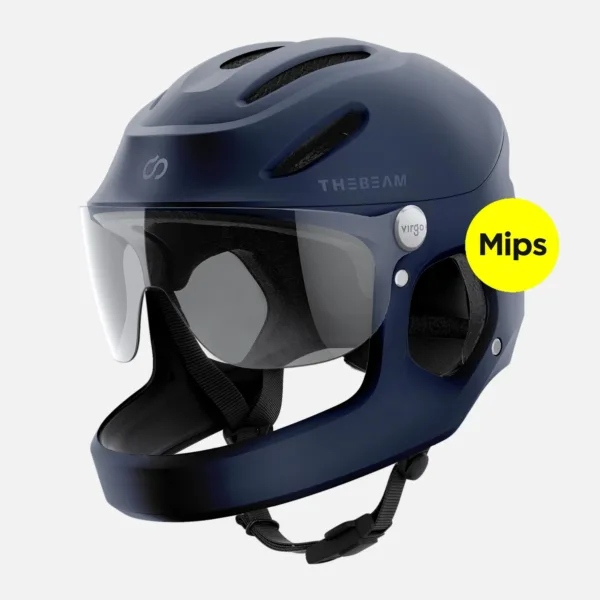 Casco Virgo integral MIPS para ciclismo, ligero y ventilado con máxima protección.