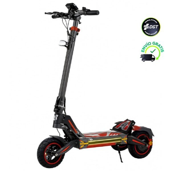 Patinete Eléctrico Ecoxtrem Tank M41 Dualshock Xanzer 3 Tres Ruedas