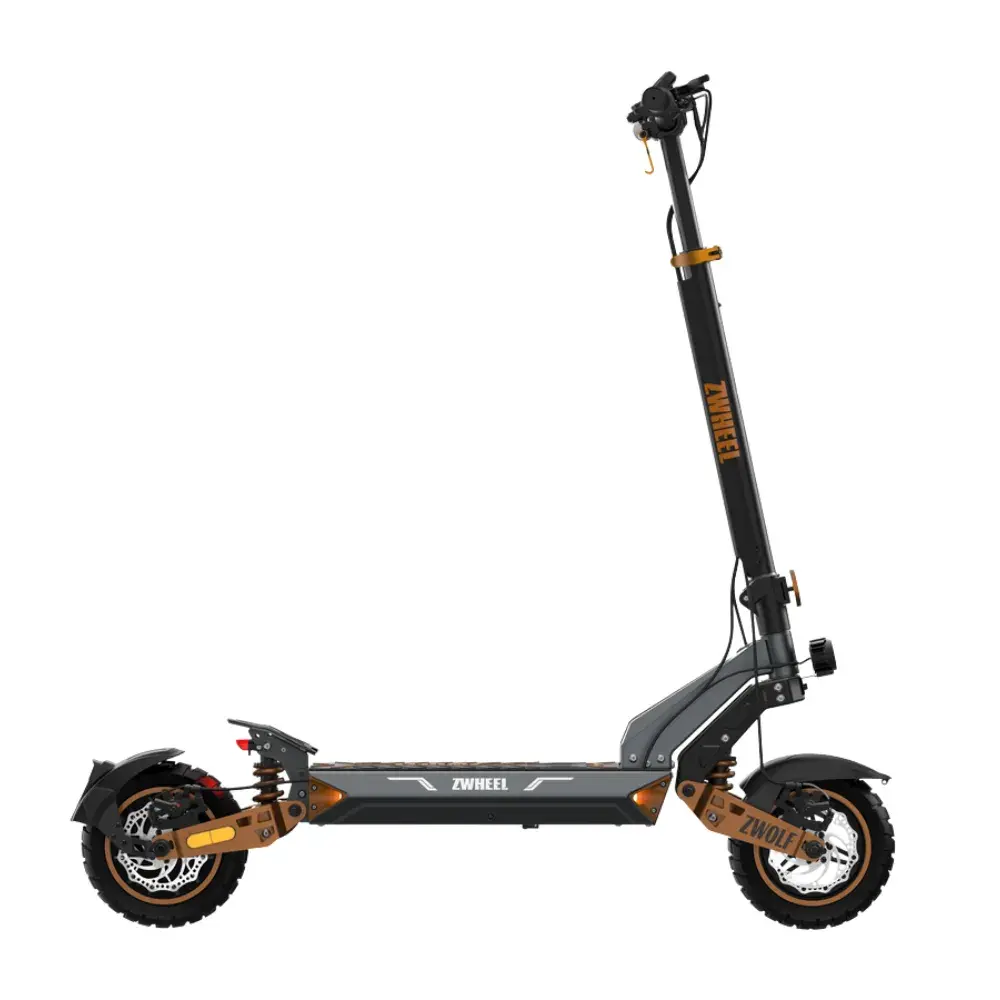 Patinete Eléctrico Zwheel ZWolf Plus homologado DGT con frenos hidráulicos (4) Patinete Eléctrico Zwheel ZWolf Plus homologado DGT con frenos hidráulicos