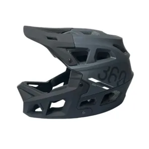 Casco INTEGRA Sport negro integral con ventilación avanzada y cierre magnético