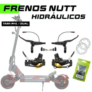 Frenos hidraulicos Nutt 4 pistones Ecoxtrem M41( Kit de Instalación completo )